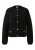QS Gebreid vest  zwart