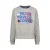 Vingino sweater met print – grijs melange