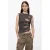 Desigual top met print – grijsbruin