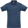 SOLS Heren Perfect Pique Korte Mouw Poloshirt (Denim)