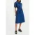 French Connection Zaves Chambray Ss Shirt Dress Blue