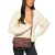 Kurt Geiger leren schoudertas Pimlico roodbruin