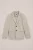 WE Fashion – Jongens regular fit blazer met stretch – Regular fit – Greige –