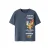 NAME IT KIDS T-shirt met backprint blauw