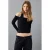 MANGO TEEN longsleeve zwart