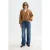 Scotch & Soda Fuzzy Relaxed Cardigan Tobacco Melange