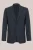 WE Fashion – Heren slim fit blazer met structuur – Slim Fit – Donkerblauw –