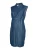 MAMALICIOUS Blousejurk ‘MLJAMAICA LIA’  blauw denim