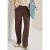 Cecil Dames High Waist broek met wijde pijpen in Loose Fit in Bruin