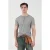 Slim Fit Crew Neck Knop T-shirt