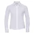 Russell Collection Dames/Dames Poplin met Lange Mouwen Formeel Overhemd (Wit)