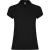 Roly Dames/Dames Ster Poloshirt (Zwart)