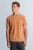 Cast Iron Short sleeve r-neck relaxed fit Oranje heren