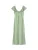 VERO MODA Jurk ‘VMRITA’  lichtgroen