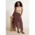 Trendyol Curve Dames Bruin Geruit Midi Grote maten Rokken