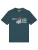 Watapparel Shirt ‘And It Burns’  petrol / oranje / natuurwit