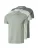 ABOUT YOU Shirt ‘Robin’  grijs / kaki / mintgroen