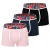 DIESEL Boxershorts  navy / pastelroze / zwart / wit
