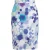 Midi-kokerrok met abstracte print