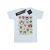 Disney Jongens Coco Hoofden Patroon T-shirt (Wit)