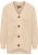 Dreimaster Vest met knopen Dames lichtbeige