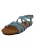 Plakton Sandalen met riem  turquoise