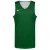 NIKE Functioneel shirt  donkergroen / wit