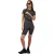 Karrimor Slim-fit T-shirt voor dames met opdruk op de rug (Houtskool)