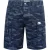 Firetrap Heren-short met logo, normale pasvorm (Marine Camo)