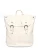 Roberta M Beige Rundleer Tas