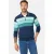 Babista Plus Size katoenen trui – donkerblauw