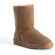 Aus Wooli “Cronulla” Australië Mid Calf Sheepskin Boot, Tan