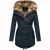 Navahoo Dames Winterjas Diamond – Warm, Elegant & Teddyfleece Voering