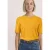 T-shirt met korte mouwen en ronde hals in effen kleur