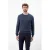 LERROS pullover fijn gebreid donkerblauw