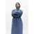 OBJECT denim trenchcoat medium blue denim