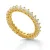 Orphelia ‘Paris’ Dames 925 Sterling Zilveren Ring – Goud ZR-7540/G