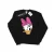 Disney Heren Daisy Duck Hoofd Geschilderd Sweatshirt (Zwart)