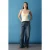 Halterneklijn Cut-Out Slim Fit Blouse