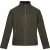 Regatta Heren Garrian II Full Zip Fleece Jacket (Donkere Khaki)