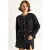 Geweven Jacquard Knopen Cardigan