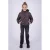 Vingino reversible jas met panterprint – bruin/zwart