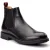 Base London Roebuck Leren Heren Zwarte Laarzen
