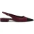 Steve Madden Rowyn Flat Shoes Black/burg