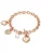 Lulu & Jane Armband  rose-goud / parelwit