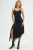 Kantdetails Tule Midi Jurk