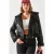 Nepleren Crop Jacket met Schal颜色
