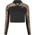Puma Dames/dames T-shirt met luipaardprint (Poema Zwart)