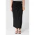 Shoeby midi rok zwart