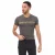 Emporio Armani Herenploeg t-shirt in de nek (Grijs)
